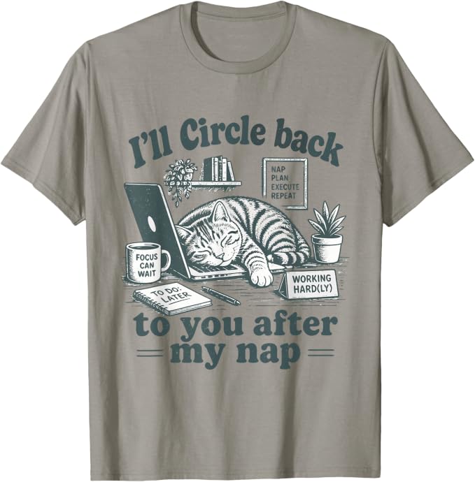 Funny Office Cat - Email Optimization Corporate Pun Tee