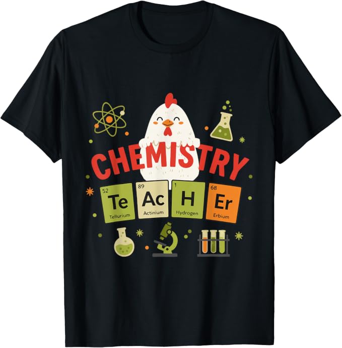 Funny Chemistry Teacher Chicken