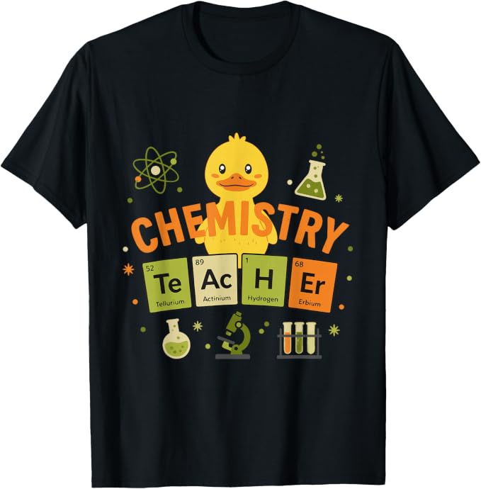 Funny Chemistry Teacher Duck